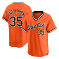 MATTH B.Orioles #35 Adley Rutschman Player Orange T-shirt Limited Home Game Stitched Jerseys