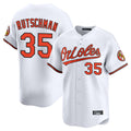 MATTH B.Orioles #35 Adley Rutschman White Limited Home Game Stitched Jerseys