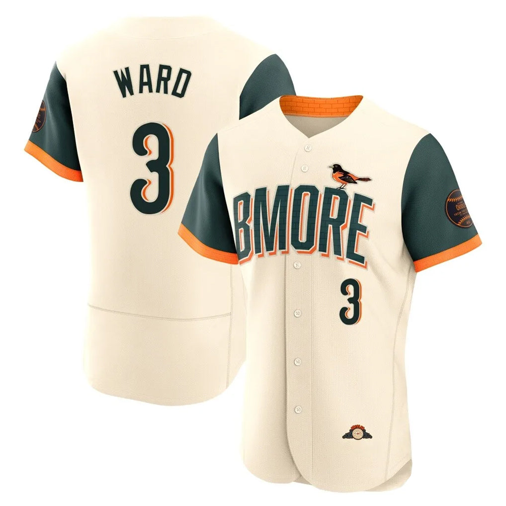 MATTH B.Orioles #3 Taylor Ward Player Cream 2026 City Connect Limited Elite Home Game Stitched Jerseys