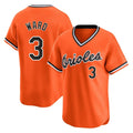 MATTH B.Orioles #3 Taylor Ward Player Orange T-shirt Limited Home Game Stitched Jerseys