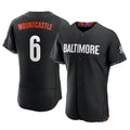 MATTH B.Orioles #6 Ryan Mountcastle Player Black City Connect Limited Elite Home Game Stitched Jerseys