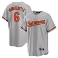 MATTH B.Orioles #6 Ryan Mountcastle Player Gray Home Game Stitched Jerseys