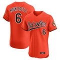 MATTH B.Orioles #6 Ryan Mountcastle Player Orange Limited Elite Home Game Stitched Jerseys