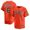 MATTH B.Orioles #6 Ryan Mountcastle Player Orange Limited Home Game Stitched Jerseys