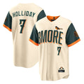 MATTH B.Orioles #7 Jackson Holliday Player Cream 2026 City Connect Home Game Stitched Jerseys