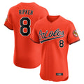 MATTH B.Orioles #8 Cal Ripken Player Orange Limited Elite Home Game Stitched Jerseys