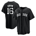 MATTH B.Red Sox #16 Jarren Duran Player Black Home Game Stitched Jerseys