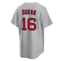 MATTH B.Red Sox #16 Jarren Duran Player Gray Road Home Game Stitched Jerseys