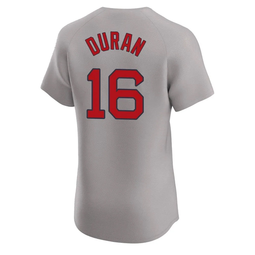 MATTH B.Red Sox #16 Jarren Duran Player Gray Road Limited Elite Home Game Stitched Jerseys