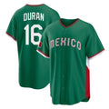 MATTH B.Red Sox #16 Jarren Duran Player Green Mexico 2026 World Classic Home Game Stitched Jerseys