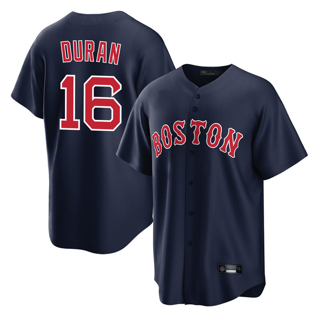 MATTH B.Red Sox #16 Jarren Duran Player Navy Home Game Stitched Jersey