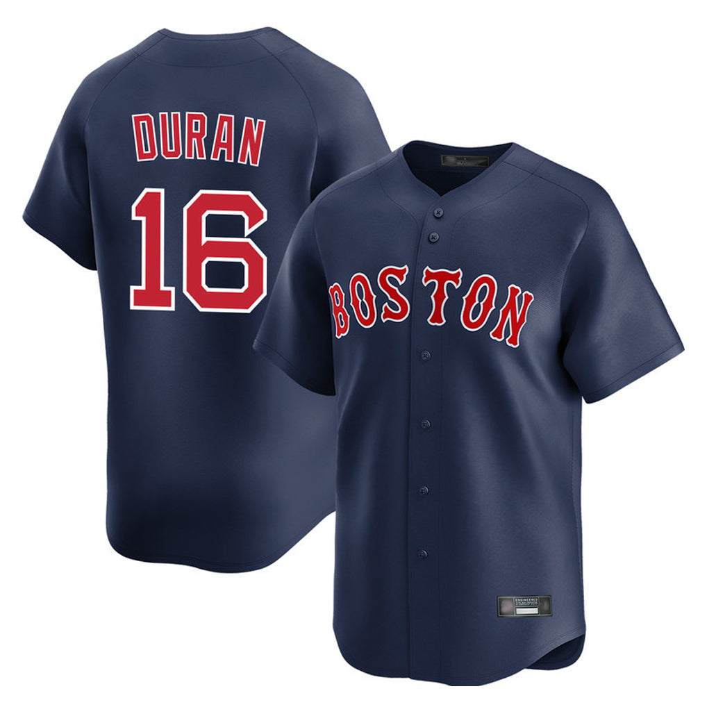 MATTH B.Red Sox #16 Jarren Duran Player Navy Limited Home Game Stitched Jersey