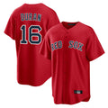 MATTH B.Red Sox #16 Jarren Duran Player Red Home Game Stitched Jersey