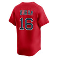 MATTH B.Red Sox #16 Jarren Duran Player Red Limited Home Game Stitched Jerseys