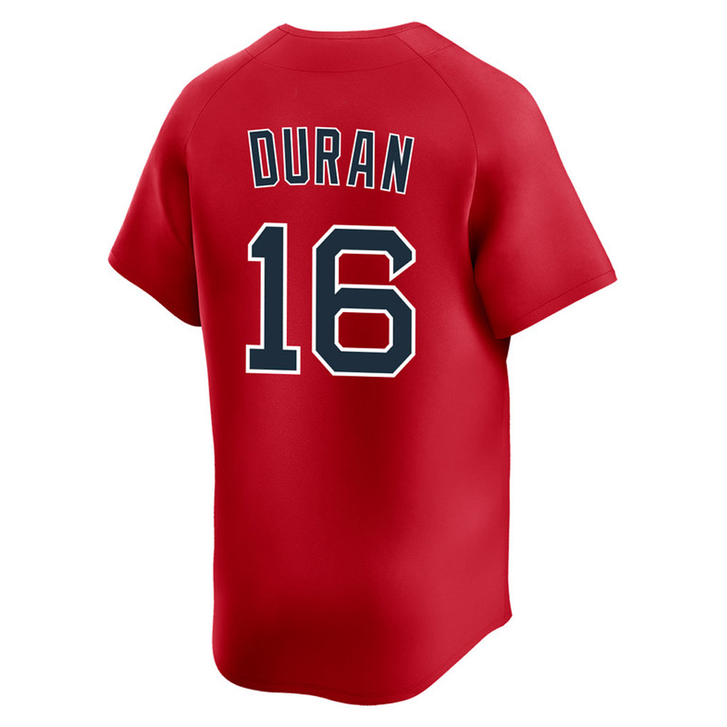 MATTH B.Red Sox #16 Jarren Duran Player Red Limited Home Game Stitched Jerseys