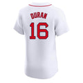 MATTH B.Red Sox #16 Jarren Duran Player White Limited Elite Home Game Stitched Jerseys