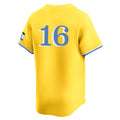 MATTH B.Red Sox #16 Jarren Duran Player Yellow Limited Home Game Stitched Jerseys