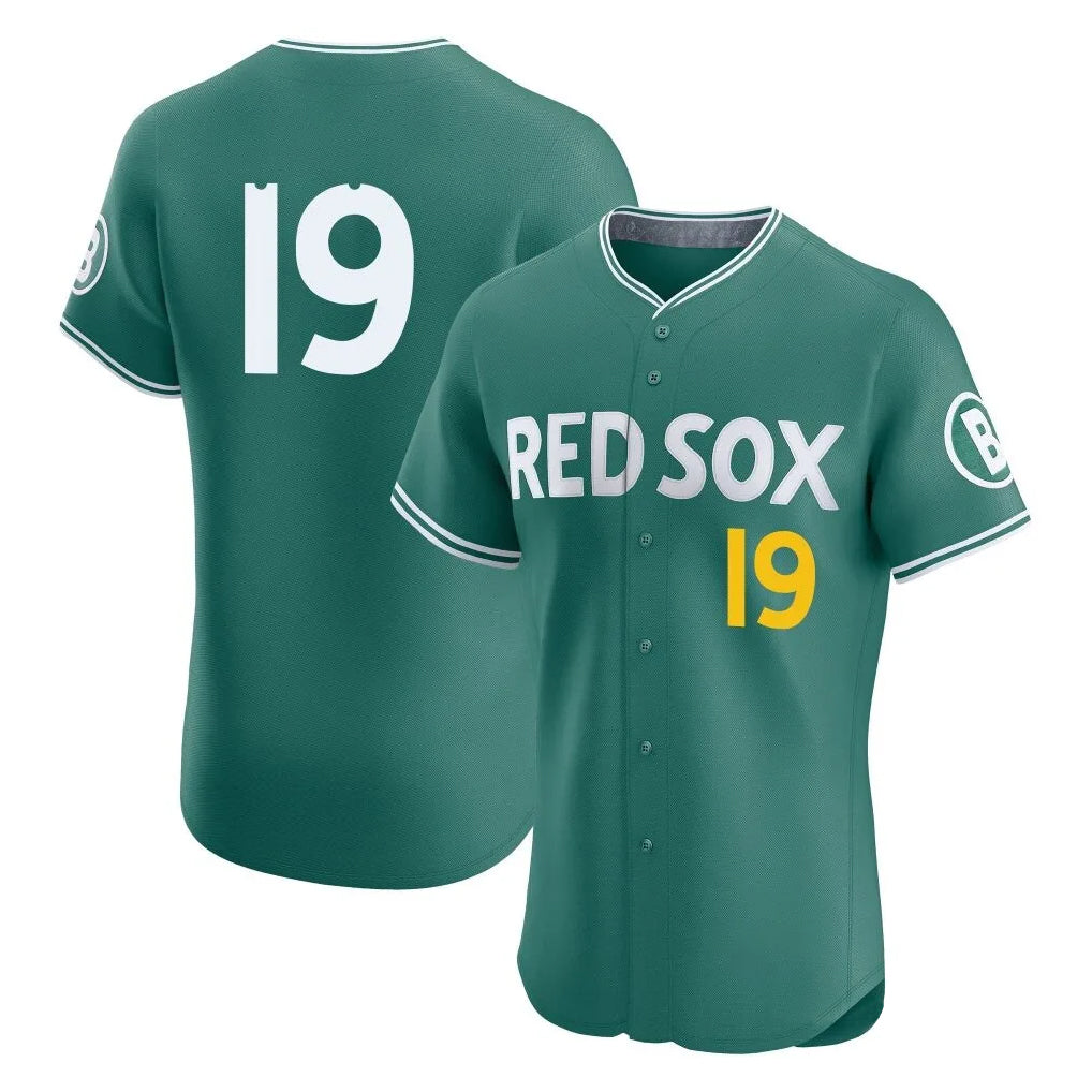 MATTH B.Red Sox #19 Roman Anthony Player Green City Connect Limited Elite Home Game Stitched Jerseys