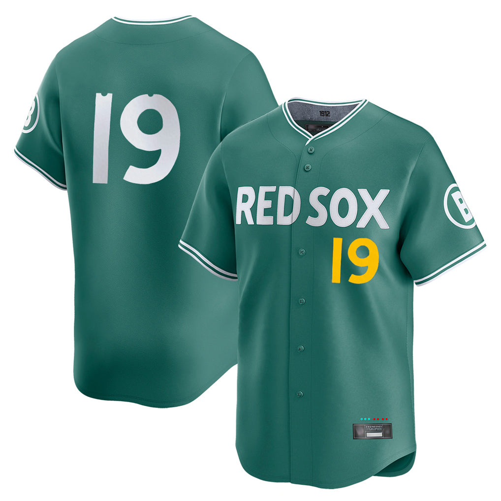 MATTH B.Red Sox #19 Roman Anthony Player Green City Connect Limited Home Game Stitched Jerseys