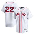 MATTH B.Red Sox #22 Garrett Whitlock Player White Limited Home Game Stitched Jerseys
