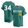 MATTH B.Red Sox #34 David Ortiz Player Green City Connect Limited Home Game Stitched Jerseys