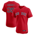 MATTH B.Red Sox #35 Garrett Crochet Player Red Limited Elite Home Game Stitched Jerseys