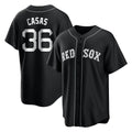 MATTH B.Red Sox #36 Triston Casas Player Black Home Game Stitched Jerseys