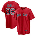 MATTH B.Red Sox #36 Triston Casas Player Red Home Game Stitched Jersey