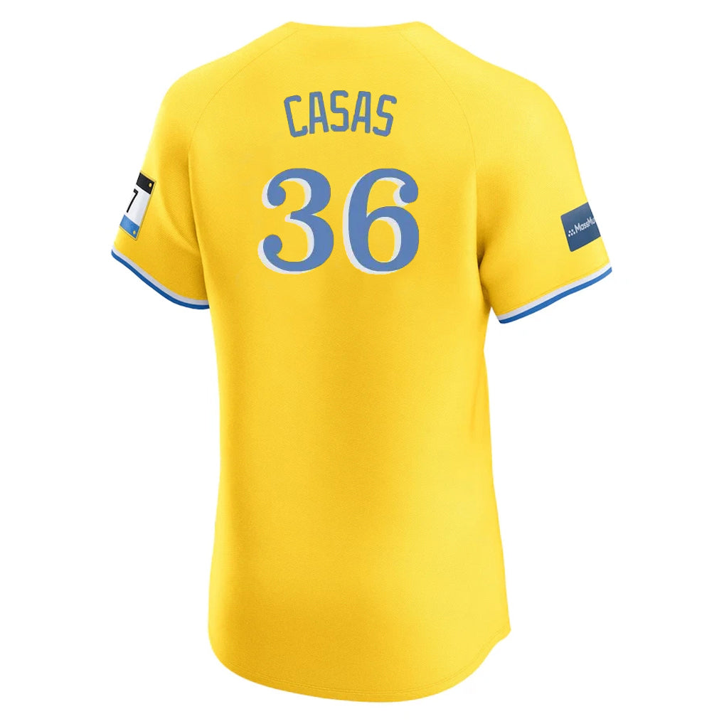MATTH B.Red Sox #36 Triston Casas Player Yellow Limited Elite Home Game Stitched Jerseys