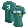 MATTH B.Red Sox #3 Ceddanne Rafaela Player Green City Connect Limited Elite Home Game Stitched Jersey
