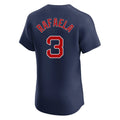 MATTH B.Red Sox #3 Ceddanne Rafaela Player Navy Limited Elite Home Game Stitched Jerseys