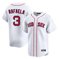MATTH B.Red Sox #3 Ceddanne Rafaela Player White Limited Home Game Stitched Jersey