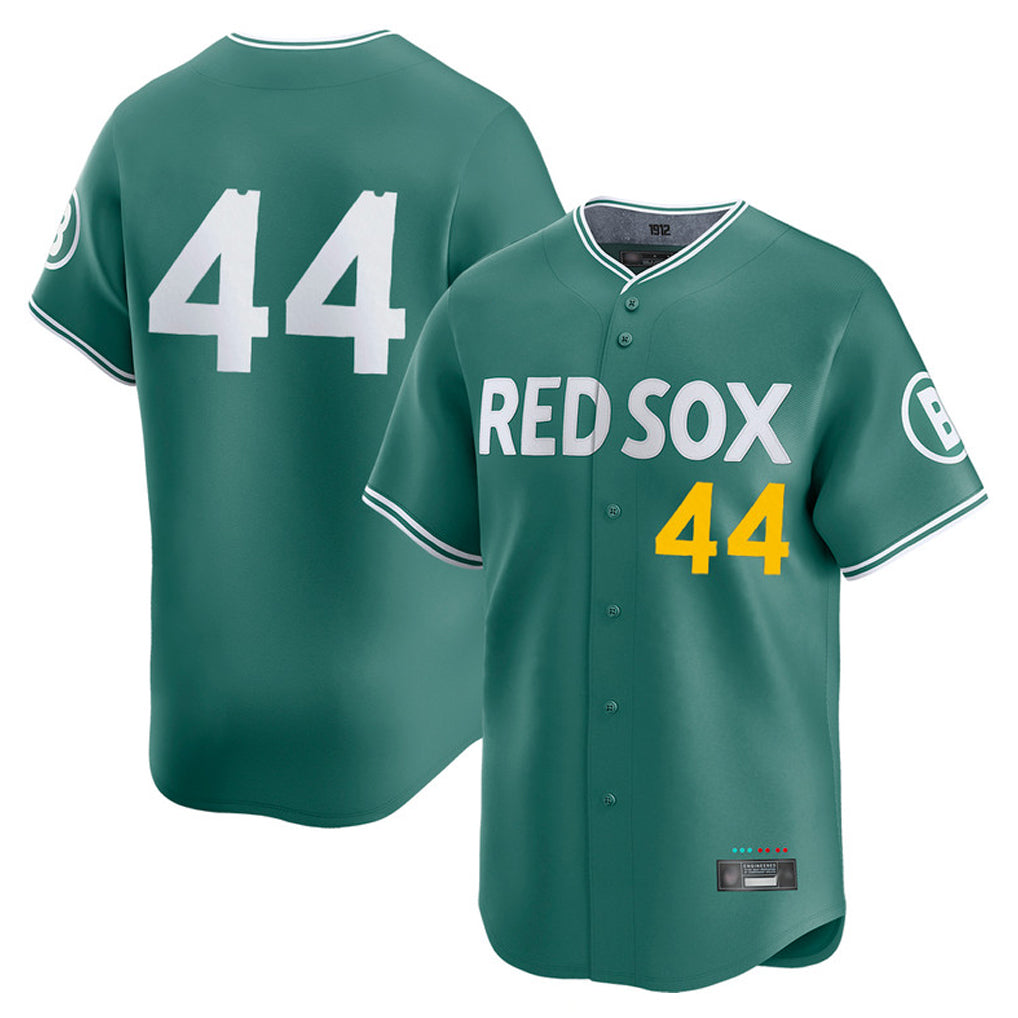 MATTH B.Red Sox #44 Aroldis Chapman Player Green City Connect Limited Home Game Stitched Jerseys