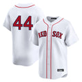 MATTH B.Red Sox #44 Aroldis Chapman Player White Limited Home Game Stitched Jerseys