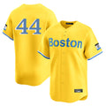 MATTH B.Red Sox #44 Aroldis Chapman Player Yellow Limited Home Game Stitched Jerseys