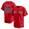 MATTH B.Red Sox #52 Wilyer Abreu Player Red Limited Home Game Stitched Jerseys
