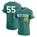 MATTH B.Red Sox #55 Ranger Su¡§¡érez Player Green City Connect Limited Elite Home Game Stitched Jerseys