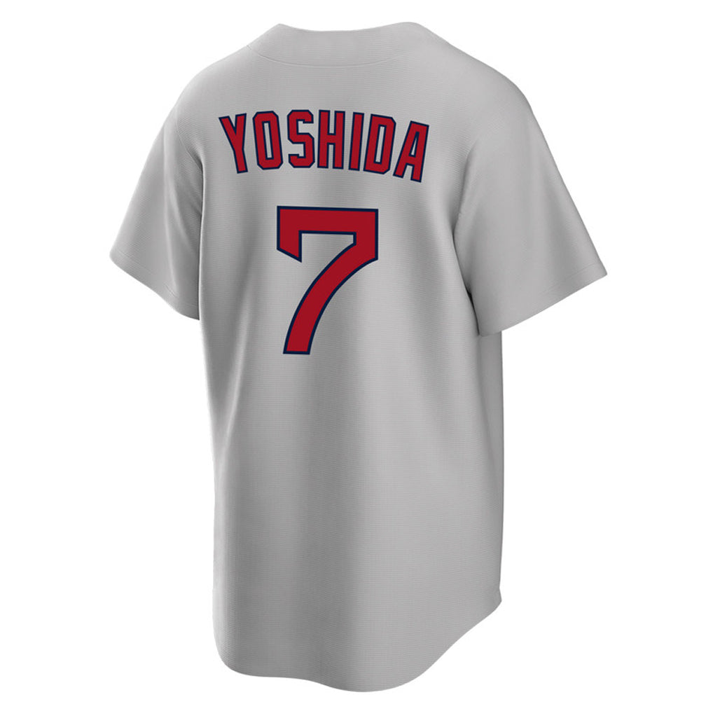MATTH B.Red Sox #7 Masataka Yoshida Player Gray Road Home Game Stitched Jerseys