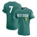 MATTH B.Red Sox #7 Masataka Yoshida Player Green City Connect Limited Elite Home Game Stitched Jersey