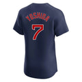 MATTH B.Red Sox #7 Masataka Yoshida Player Navy Limited Elite Home Game Stitched Jerseys