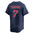MATTH B.Red Sox #7 Masataka Yoshida Player Navy Limited Home Game Stitched Jerseys