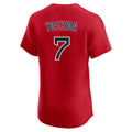 MATTH B.Red Sox #7 Masataka Yoshida Player Red Limited Elite Home Game Stitched Jerseys