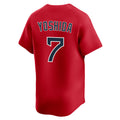 MATTH B.Red Sox #7 Masataka Yoshida Player Red Limited Home Game Stitched Jerseys