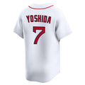 MATTH B.Red Sox #7 Masataka Yoshida Player White Limited Home Game Stitched Jerseys
