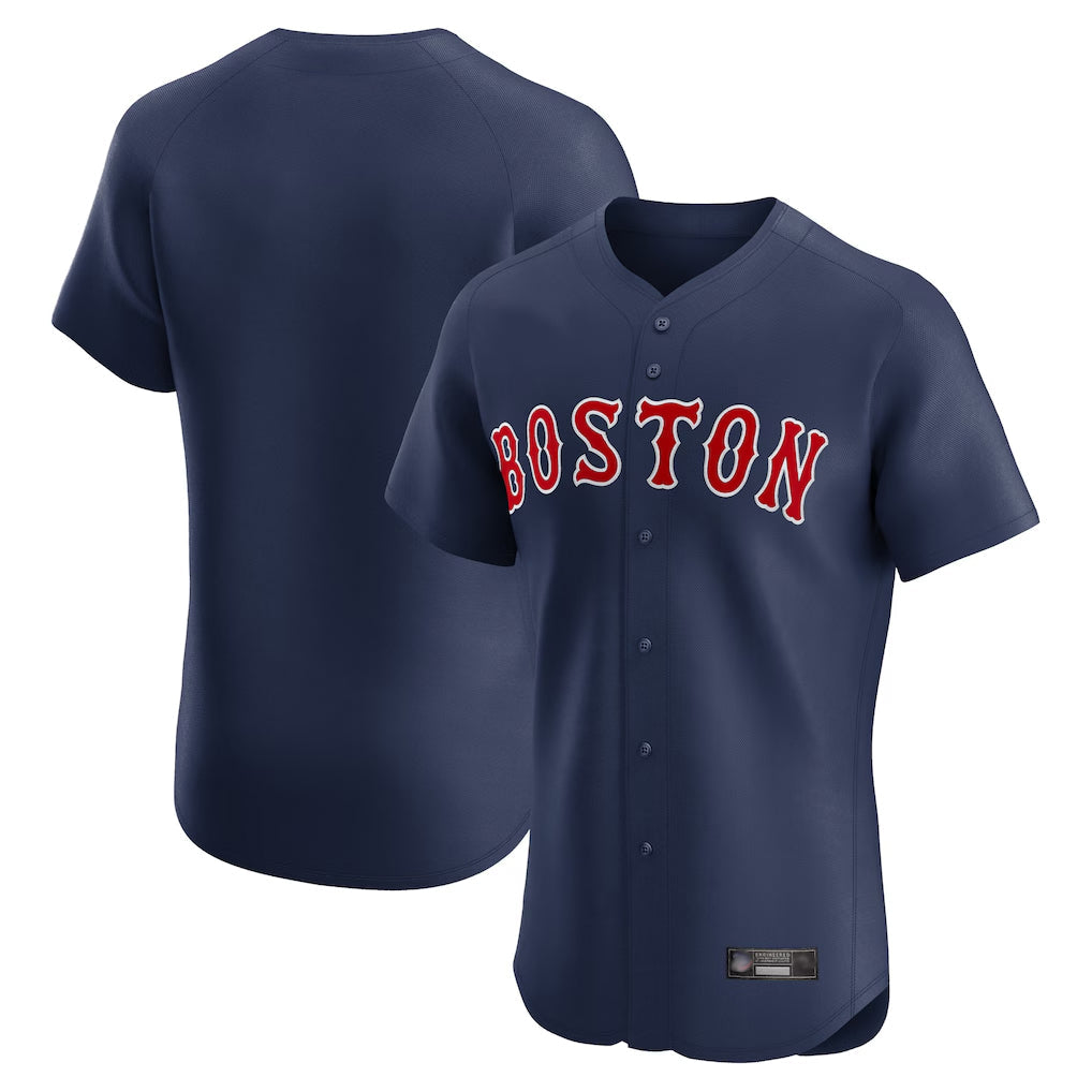 MATTH B.Red Sox Blank Player Navy Limited Elite Home Game Stitched Jerseys
