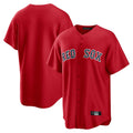 MATTH B.Red Sox Blank Player Red Home Game Stitched Jerseys