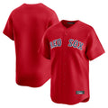 MATTH B.Red Sox Blank Player Red Limited Home Game Stitched Jerseys