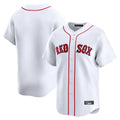 MATTH B.Red Sox Blank Player White Limited Home Game Stitched Jerseys