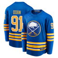 MATTH B.Sabres #91 Josh Doan Royal Home Premier Breakaway Player Stitched Jerseys