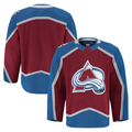 MATTH C.Avalanche Burgundy Home Authentic Pro Jerseys